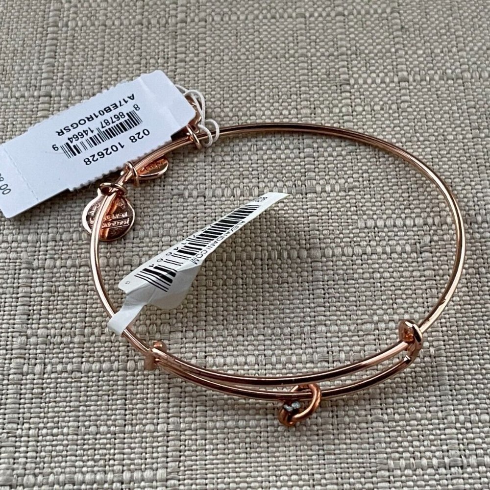 Alex And Ani Women Bracelet Gold Tone Fashion Wristband Jewelry New defect - Picture 3 of 7